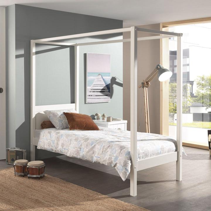 Produktbild Vipack Himmelbett Pino 90 inkl. Amori Himmel (90 x 200 cm)