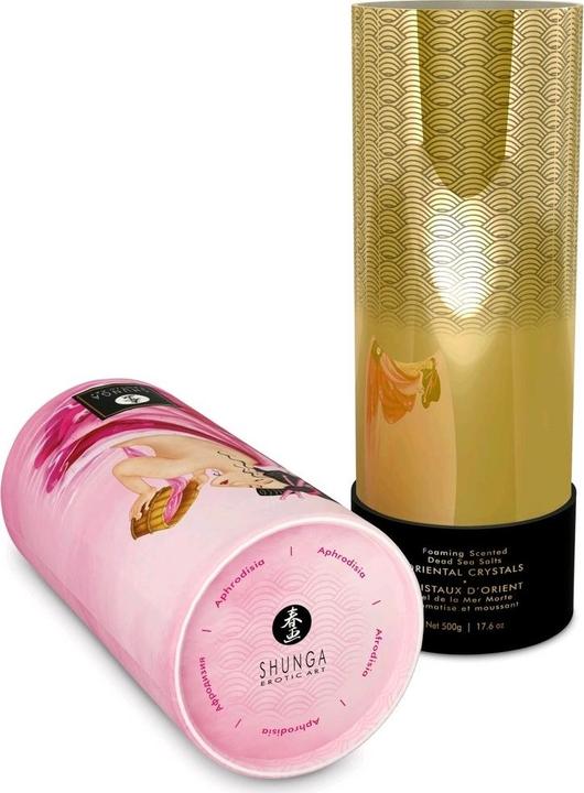 Actual product image Shunga Oriental Crystals Bath Salts Aphrodisia 500 gram (Bath pearls)