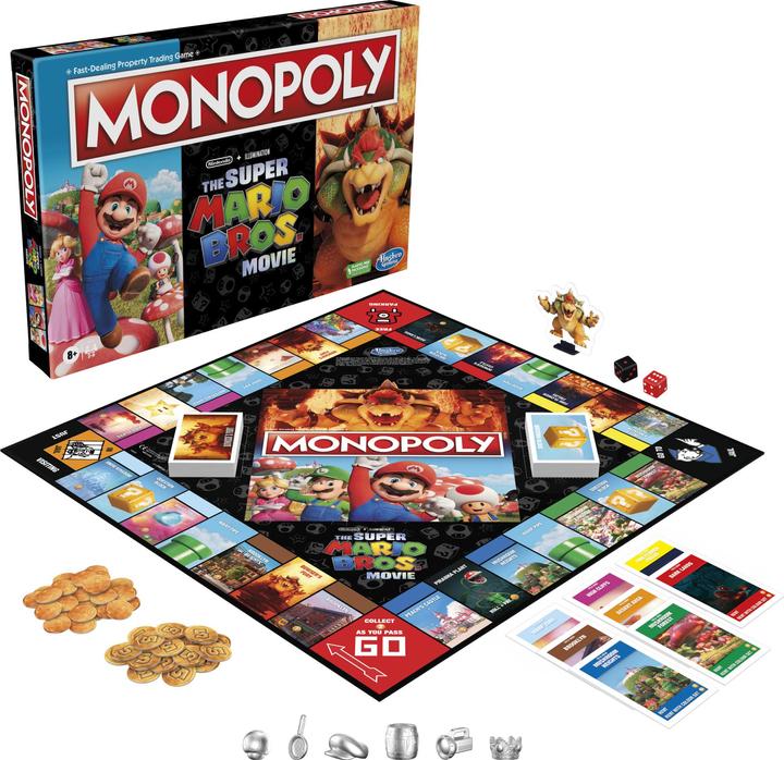 Produktbild Hasbro Monopoly Super Mario Movie (EN) (Englisch)