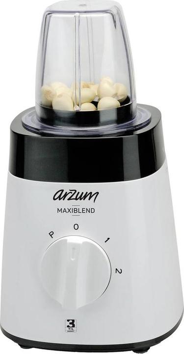 Image du produit Arzum AR1057 Mixeur sur socle 500W blanc/noir (500 W)