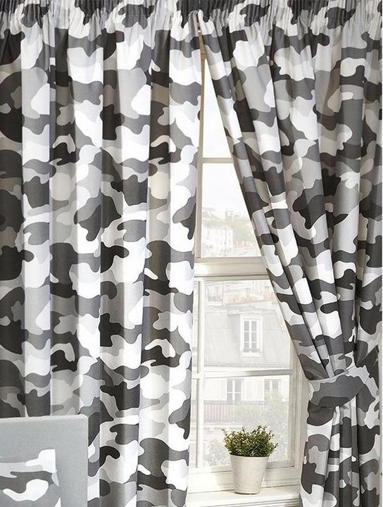 Image du produit Bedding & Beyond Rideaux motif camouflage 2paquets (168 x 183 cm)
