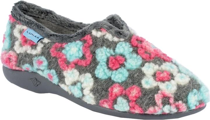 Lunar Hausschuhe Hippy Blumen