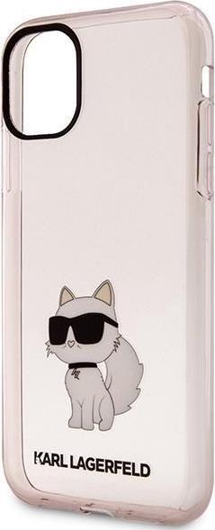 Image du produit Karl Lagerfeld KLHCN61HNCHTCP iPhone 11 / Xr 6.1" rose/pink hardcase Ikonik Choupette (Apple iPhone XR, Apple iPhone 11)