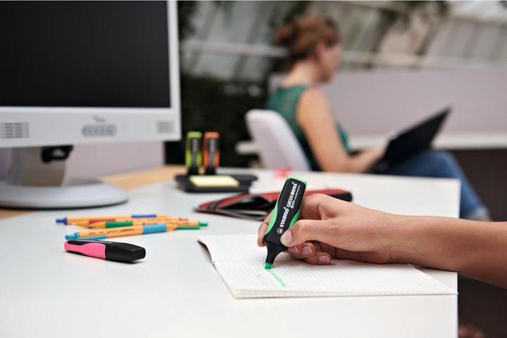 Produktbild STABILO GREEN BOSS Textmarker (Orange, Gelb, Grün, Pink, 5 mm, 4 x)