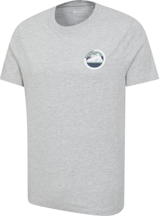 Actual product image Mountain Warehouse Mens Pitolchry Mountain Cotton T-Shirt (M)