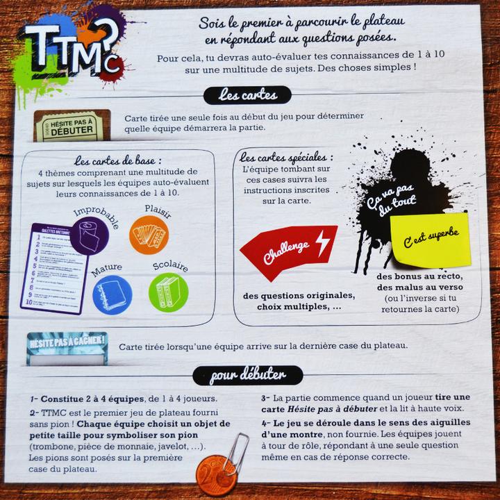 Actual product image Cartamundi Jeu Tu Te Mets Combien (French)
