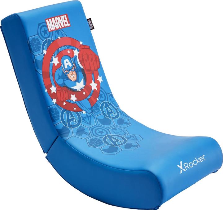 Actual product image X Rocker Xrocker Marvel Video Rocker Chair - Hero - Captain America