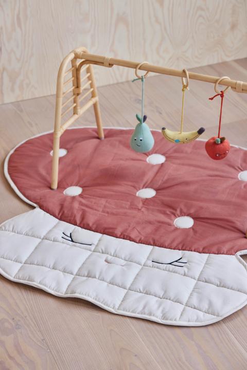 Produktbild Oyoy Krabbeldecke Mushroom 98 x 120 cm, Rot