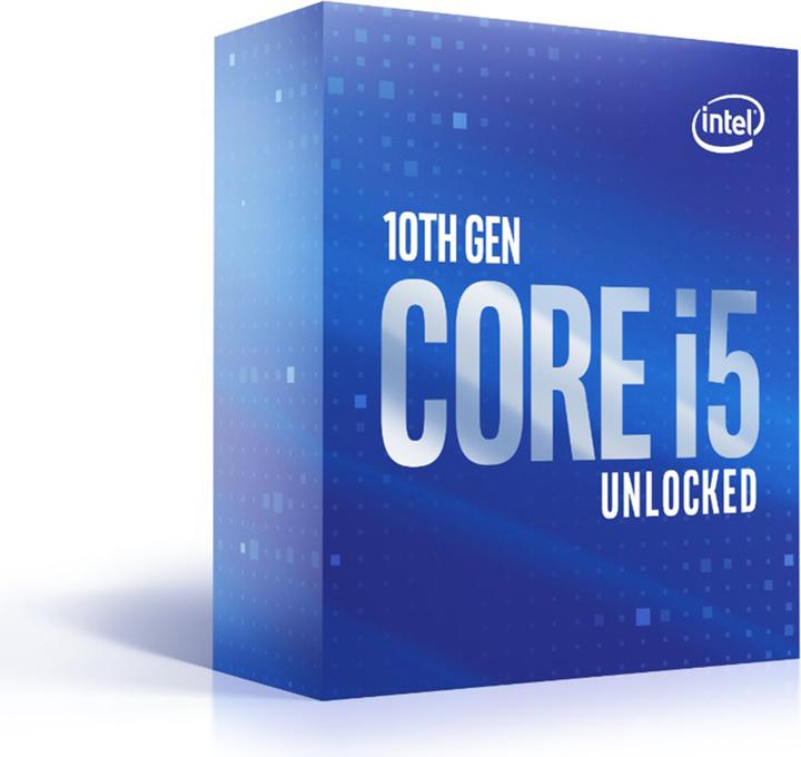 Actual product image Intel Core i5-10600K (LGA 1200, 4.10 GHz, 6 -Core)