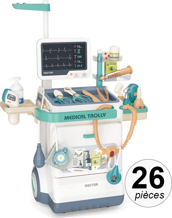 Actual product image VR Shinecon Medical trolley for children with light and sound effects