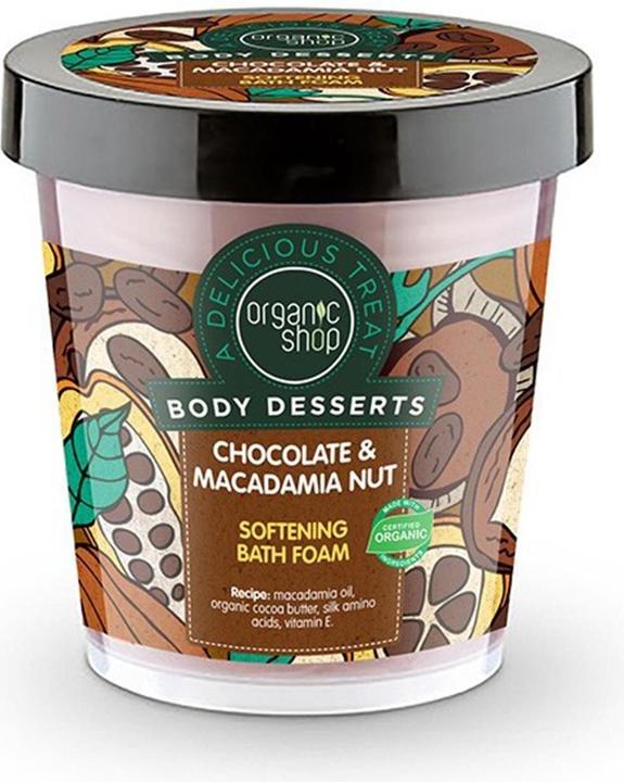 Organic Shop Body Desserts Almond & Honey Milk Reviving Body Scrub Nourishing Body Scrub With (450 ml)