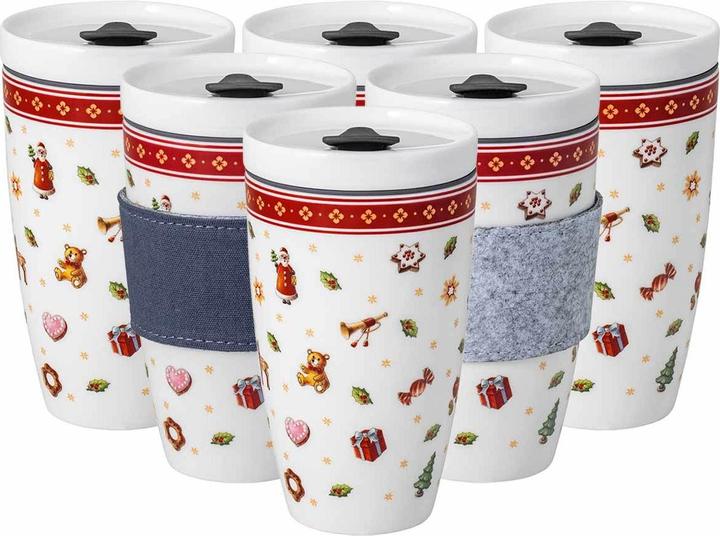 Image du produit Villeroy & Boch Multipack Tasses Coffee To Go Toys Delight - 6 pièces (350 ml, 6 x)