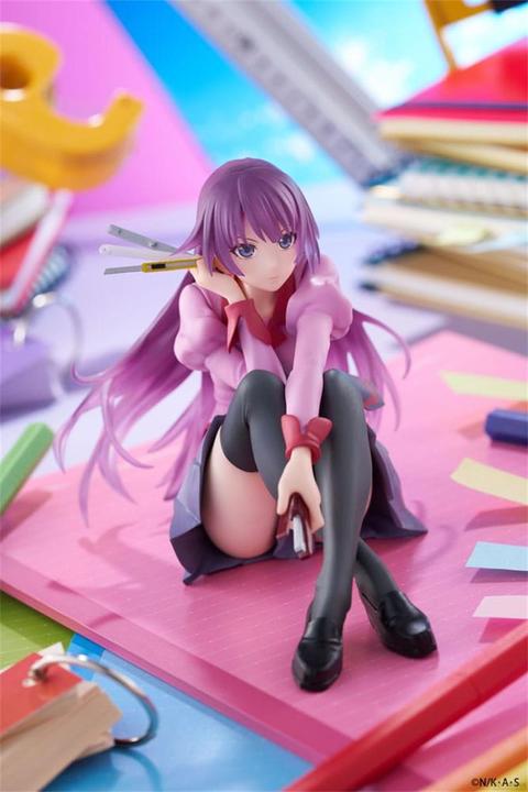 Actual product image Taito Monogatari PVC Statue Desktop Cute Figure Hitagi Senjougahara 13 cm