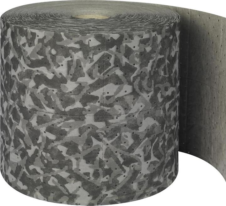 Produktbild Brady BM15-E, Battlemat ROLLE, Grau-Schwarz, 38 cm x 46 m, schwer, doppelt perforiert und verschwe