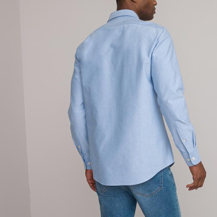 Produktbild La Redoute Collections Oxfordhemd mit Button-Down-Kragen (L)