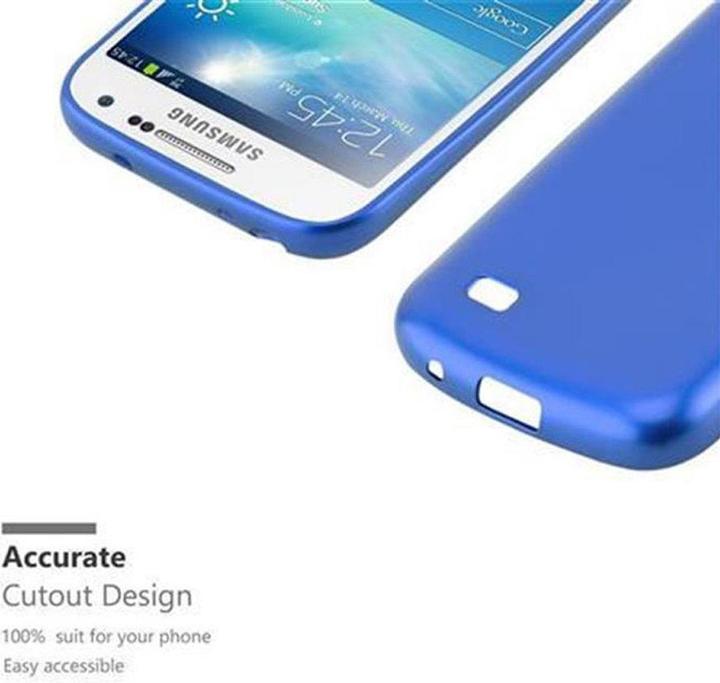 Actual product image Cadorabo TPU Matt Metallic Cover (Samsung Galaxy S4)