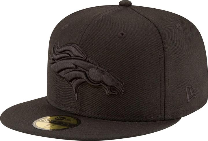 New Era 59Fifty Cap - NFL BLACK Denver Broncos - 7 3/8 (7 3/8)