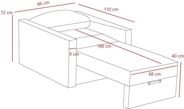 Actual product image Atelier del Sofa Sarman (1-seater)