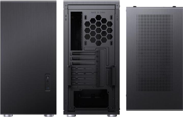 Actual product image Jonsbo U6 Window Midi Tower, Tempered Glass (ATX, mATX, Mini-ITX)