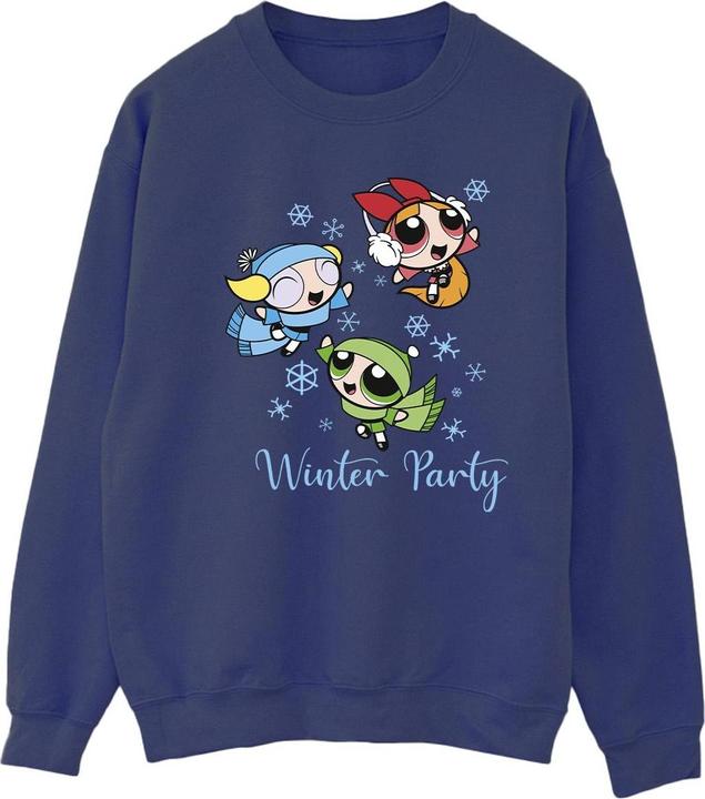 The Powerpuff Girls Girls Winter Party Sweatshirt