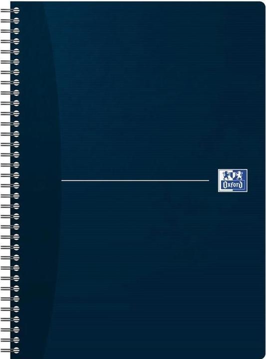 Image du produit Oxford Cahier Essentials A4 Petits Carreaux 5mm 180 Pages Reliure Intégrale Couverture Carte Coloris Assort (A4, Quadrillé)