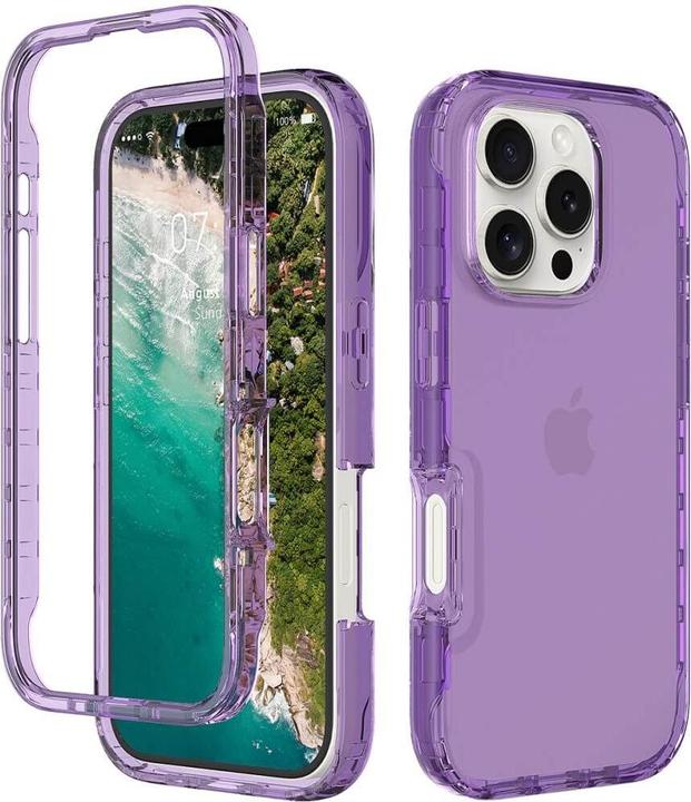 Actual product image Cover-Discount iPhone 16 Pro Max - Stossfeste Hybrid Handyhülle (Apple iPhone 16 Pro Max)