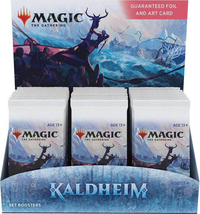 Actual product image Magic the Gathering Kaldheim - Set Booster Display (English)