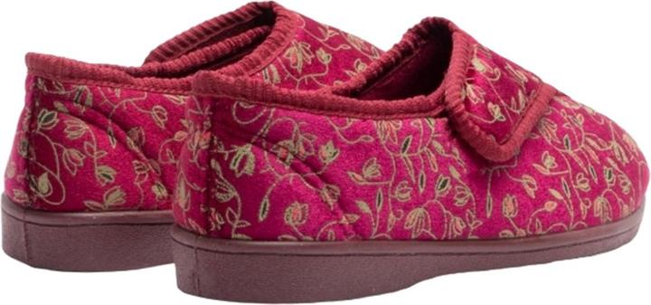 Produktbild Zedzzz Janice Hausschuhe mit Klettverschluss Blumenmuster (37)