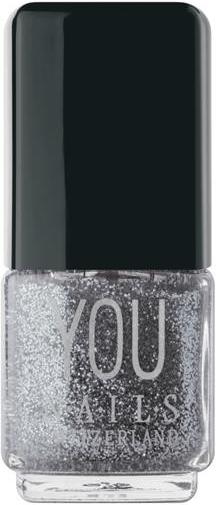 You Nails Vernice Glitter (204 Argento Glitter (ruvido), Smalto)