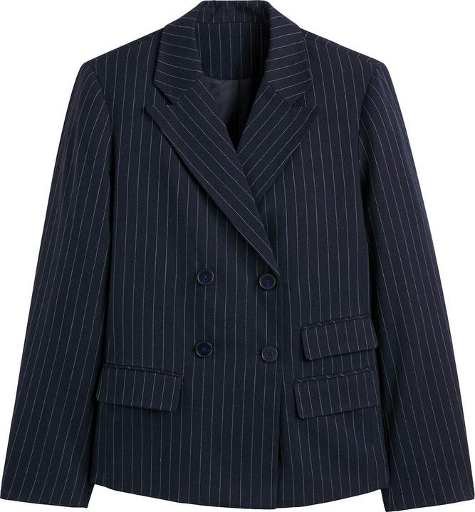 Produktbild La Redoute Collections Taillierter Blazer mit Nadelstreifen (48)