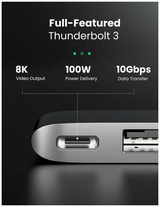 Image du produit Ugreen 6-in-2 (USB-C, 6 Ports)