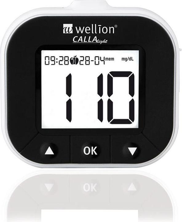 Actual product image Wellion Calla light Blood Glucose Meter SET White mmol (Glucose monitors)