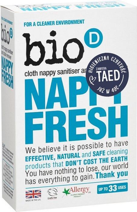 Image du produit Bio-D Nappy Fresh poudre de lavage pour couches 500g (BIO04104) (10 pièce(s))