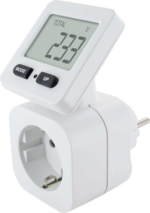 Productafbeelding Schwaiger Energiekostenmeter met flex. Display, wit