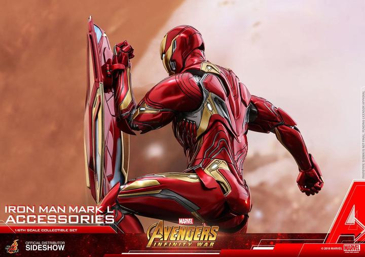 Actual product image Hot Toys Marvel: Iron Man Mk L Accessories Set HT-EX 1:6 Scale Figure