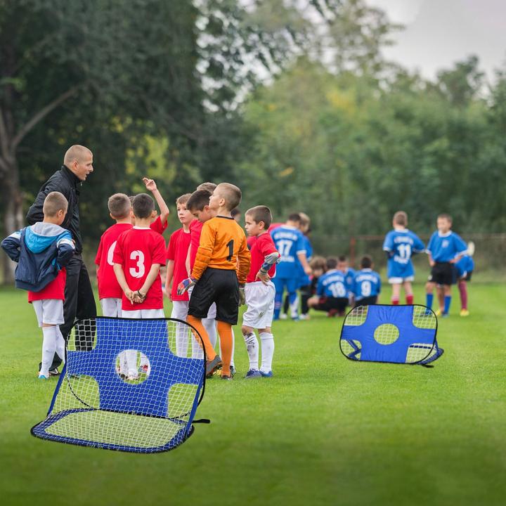 Image du produit Homcom But de football en set de 2