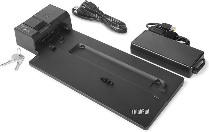 Actual product image Lenovo ThinkPad Ultra Dock (Docking port (proprietary), 6 Ports)