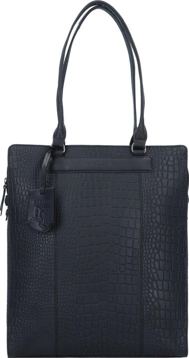 Burkely Casual Carly Schultertasche Leder 33 cm Laptopfach