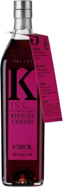 Produktbild Etter Kirsche Fruchtbrand Likör 35 cl (1 x 35 cl)