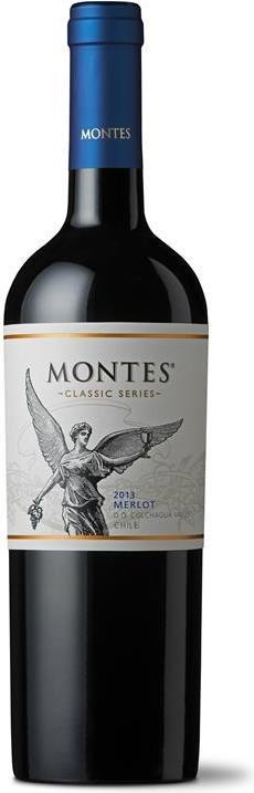 Produktbild Montes Merlot Reserva DOC Colchagua Valley Chile (1 x 75 cl, 2022)