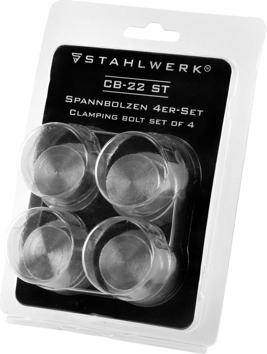 Produktbild Stahlwerk Spannbolzen D22 mm für Schweisstische und Lochplatten, hoch belastbar
