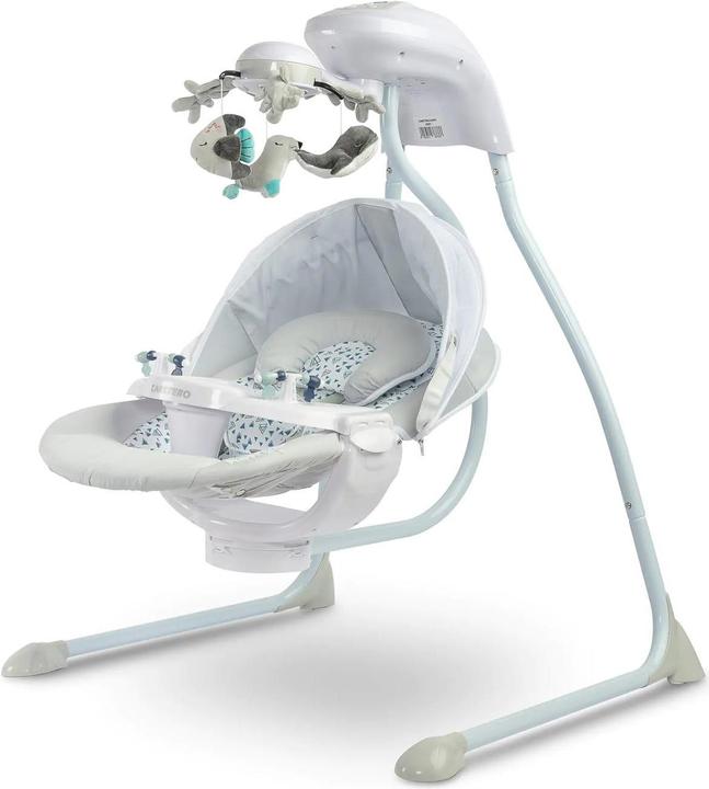 Actual product image Caretero Raffi Gray Electric Swing