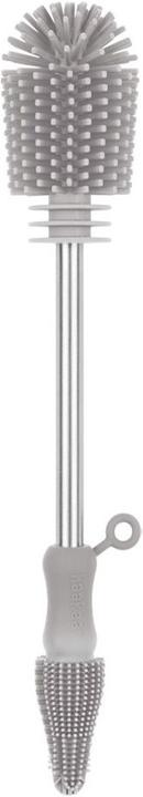 Haakaa Double-Ended Silicone Brush - Suva Grey