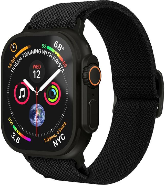 Actual product image Vonmählen Classic Nylon Loop 38 | 40 | 41mm One Size - All Black (Nylon)