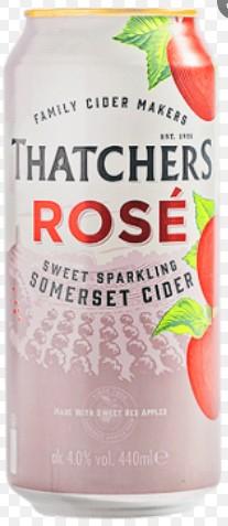 Produktbild Thatchers ROSE Dose Kiste / (24 x 44 cl)