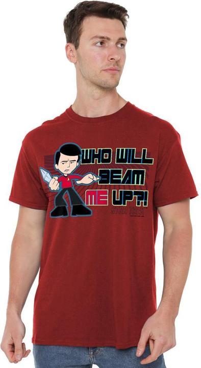 Immagine prodotto Star Trek Quogs Scotty's Dilemma Maglietta Uomo (L)