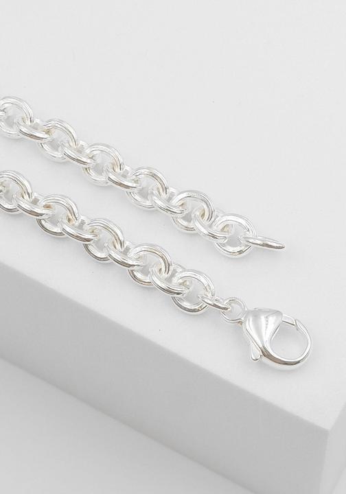 Immagine prodotto Muau Ancora (925, Argento lucido, 45 cm)