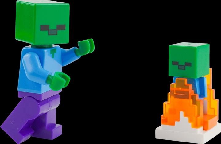 Productafbeelding LEGO Minecraft Zombie en Baby Zombie + TNT - 662403 NIEUW! Hoeveelheid 1x (662403)