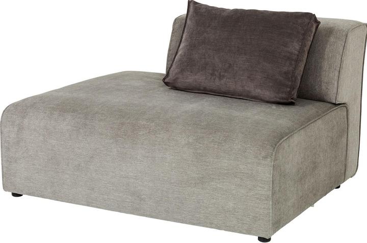 Image du produit Kare Design Ottomane Semi Infinity Elements Gris Gauche (Canapé modulaire)