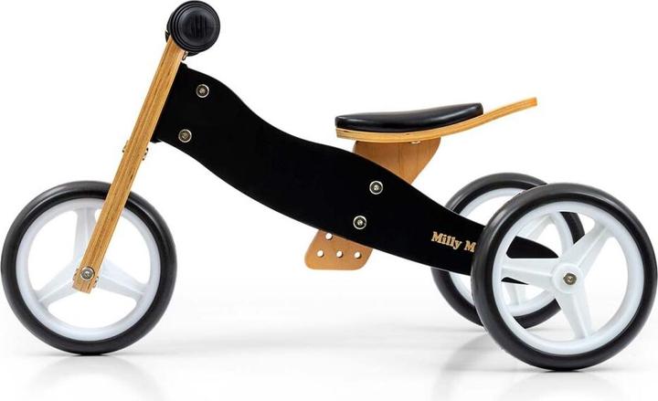 Actual product image Mally Milly JAKE Classic Black 2in1 multifunctional bicycle reflector for children